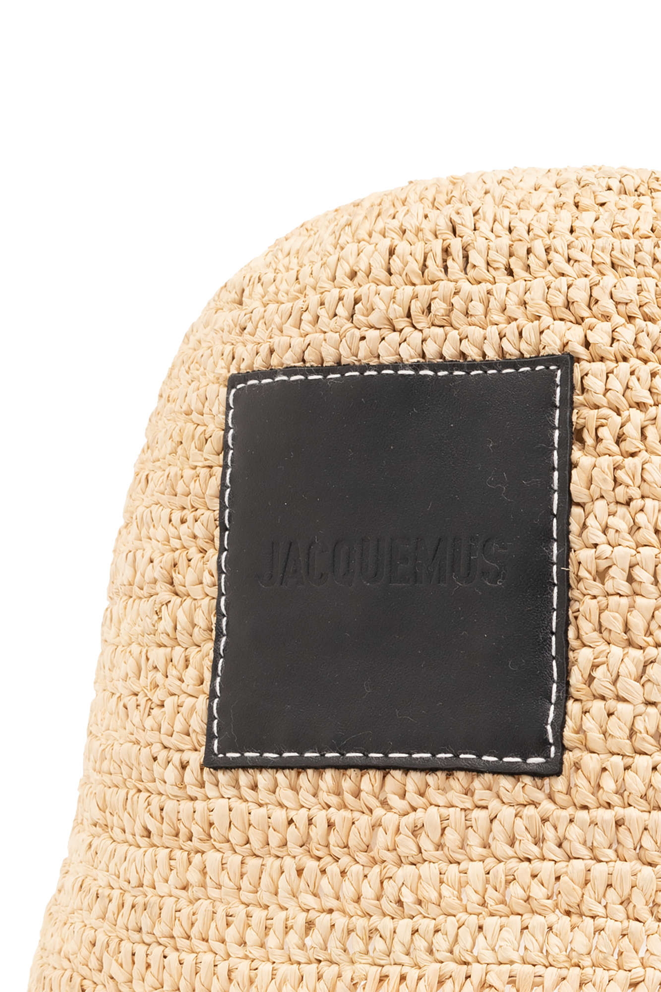 Beige 'Soli' woven bucket hat Jacquemus - Vitkac AS